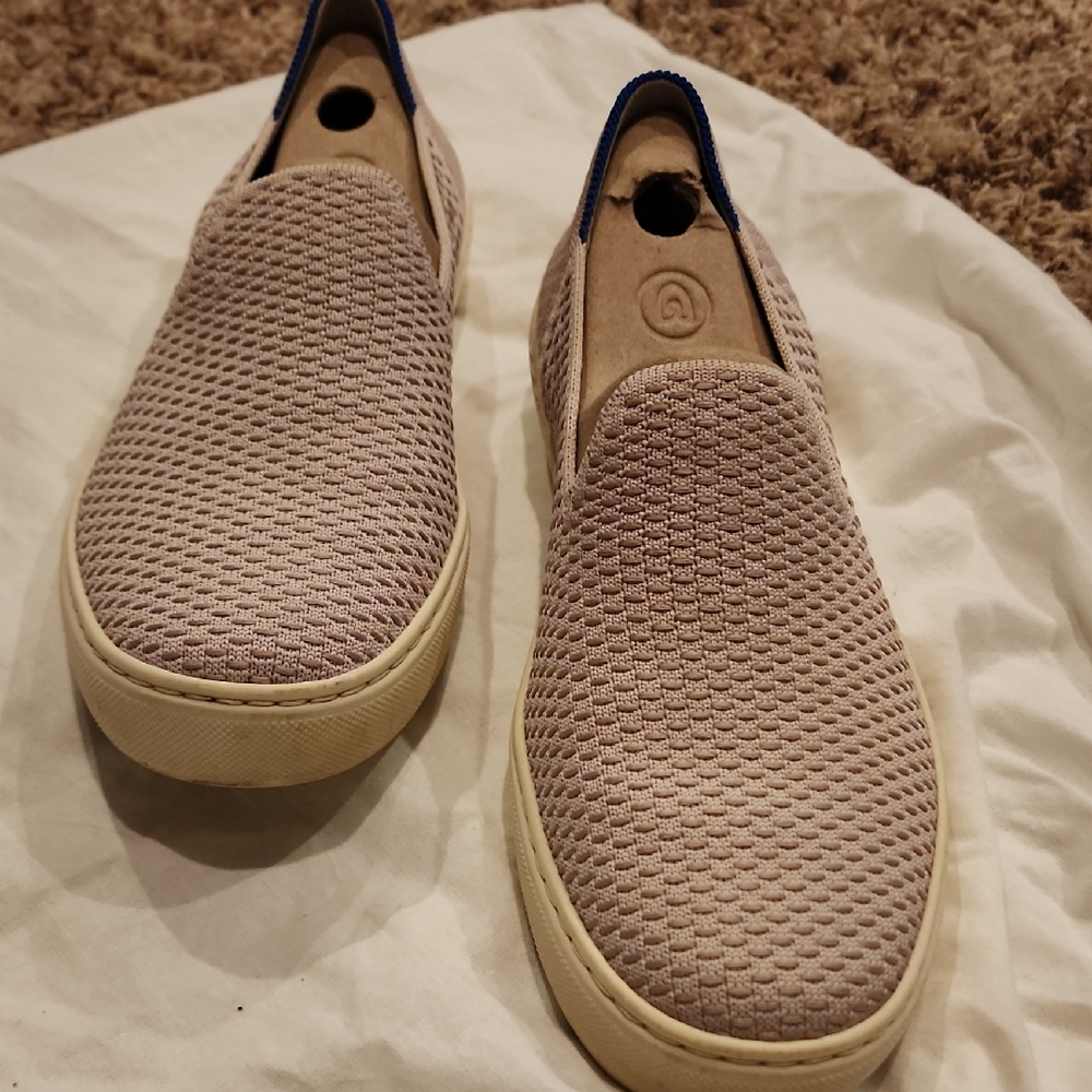 Rothy's Women's Slip-On Sneakers, Whisper Gray, Size 8
